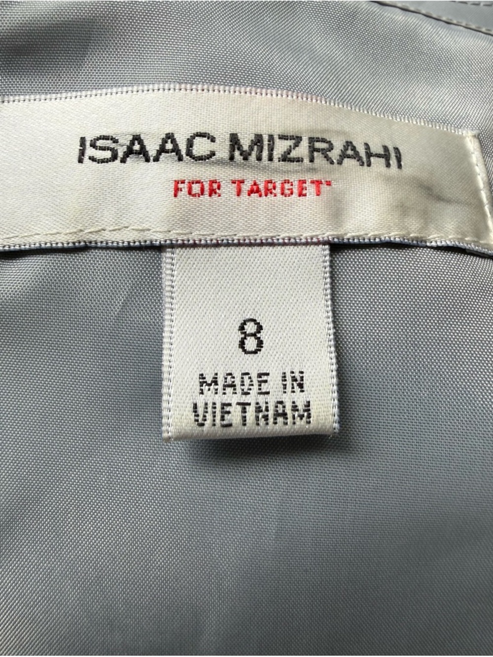Isaac Mizrahi For Target Taffeta Black Fit & Flare Couture Party Dress Size 8 - Picture 10 of 12